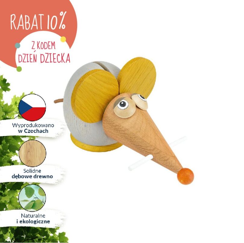 Skarbonka Kolorowa Myszka firmy Janoschik - obrazek 15